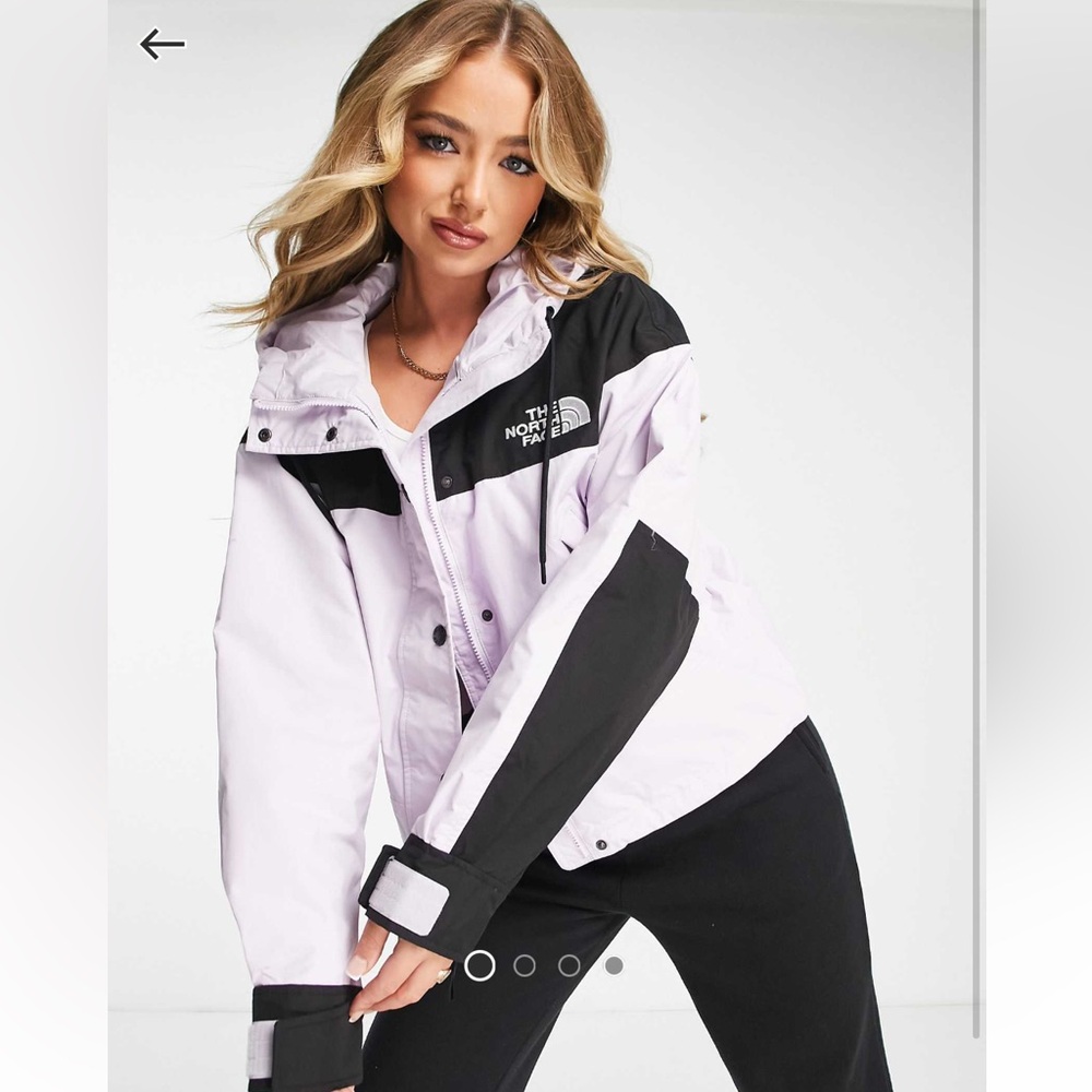 The North Face Reign On Jacket Windbreaker Lilac(Pale purple) in XS